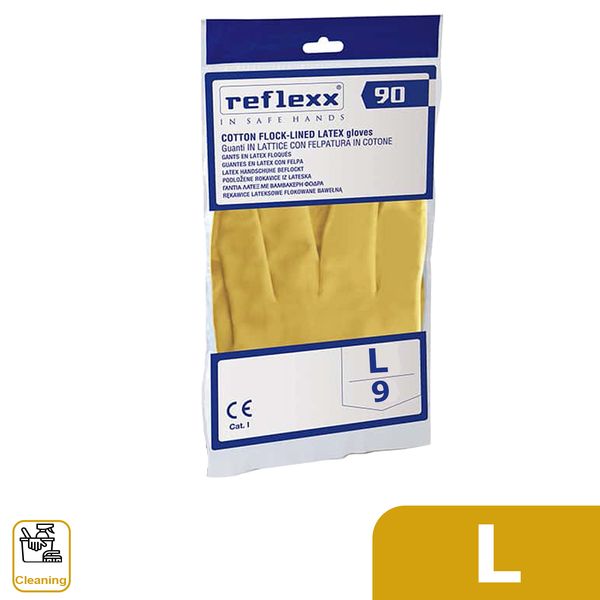 Latex L Yellow 1 pair R90 REF2PCSA12LR90 photo