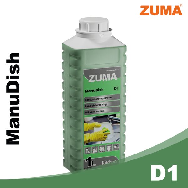 D1 - Для ручного мытья посуды - ManuDish - 1л ZM1LA6D1 фото