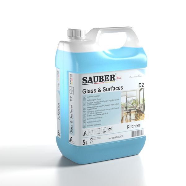 D2 - Universal cleaner for all surfaces - Glass & Surfaces - 5L D2 photo