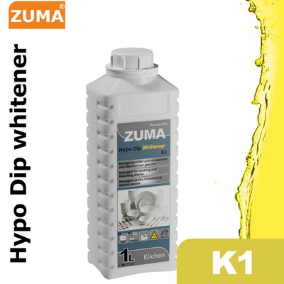 K1 - Замачивания и отбеливания посуды - Hypo Dip whitener - 1л ZM1LA6K1 фото