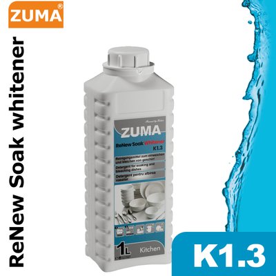 K1.3 - Замачивания и отбеливания посуды - ReNew Soak whitener - 1л ZM1LA6K13 фото