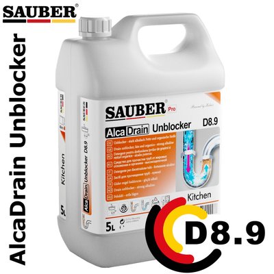 D8.9 - Для канализации - AciDrain Unbloker - 5л SBR5LA2D89 фото