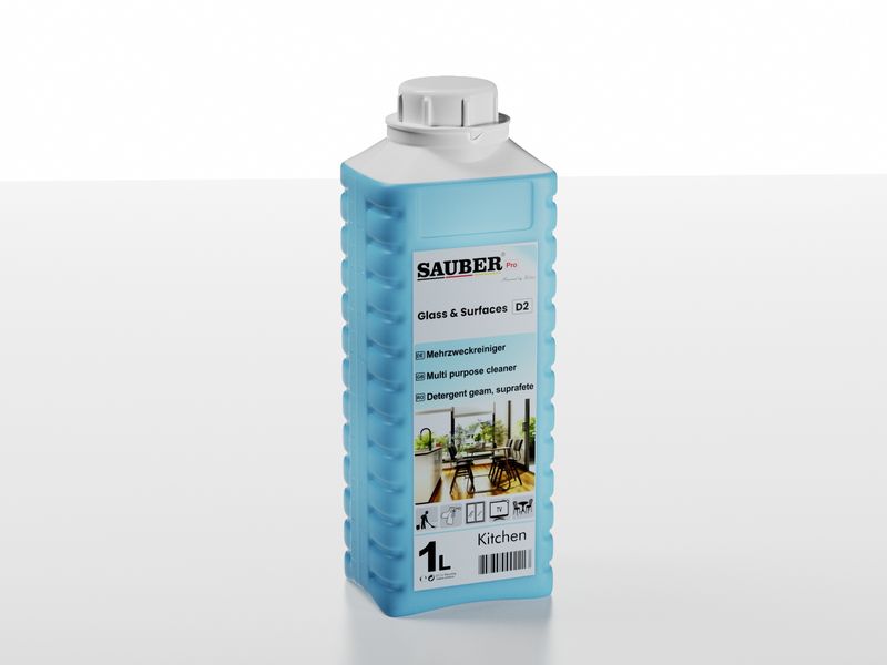 D2 - Universal cleaner for all surfaces - Glass & Surfaces - 1L D2 photo