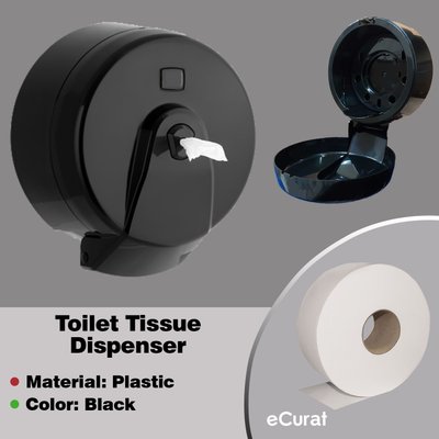 WC - Диспенсер для туалетной бумаги - Черный OGC1PCSA1BLWC фото