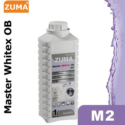 M2 - Жидкий порошок для белых вещей -  Master Whitex OB - 1л ZM1LQA6M2 фото