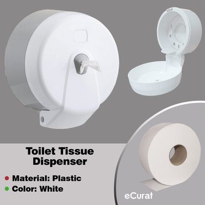 WC - Toilet Tissue Dispenser - White OGC1PCSA1WHWC photo