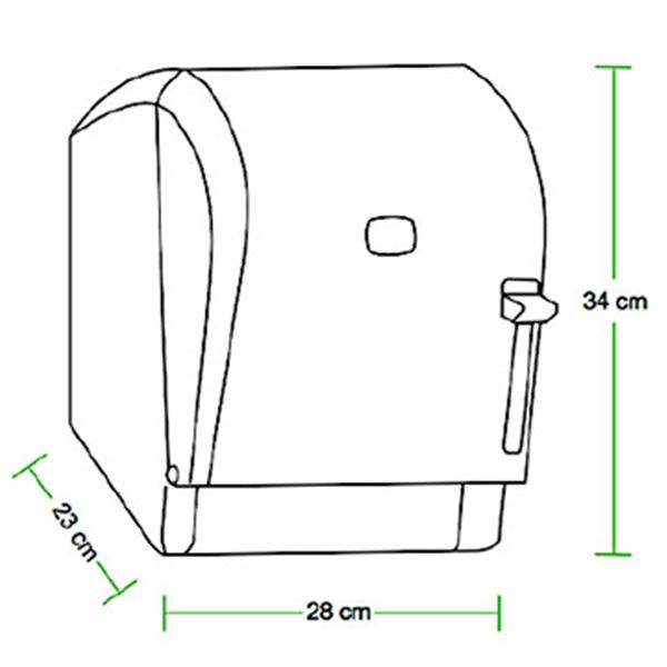 RPTD - Roll Paper Towel Dispenser - White OGC1PCSA1WHRPTD photo