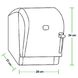 RPTD - Roll Paper Towel Dispenser - White OGC1PCSA1WHRPTD photo 4