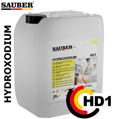 HD1 - Мытье поверхностей и оборудование в пищевой промышленности - HYDROXODIUM - 20л SBR20LA1HD1 фото