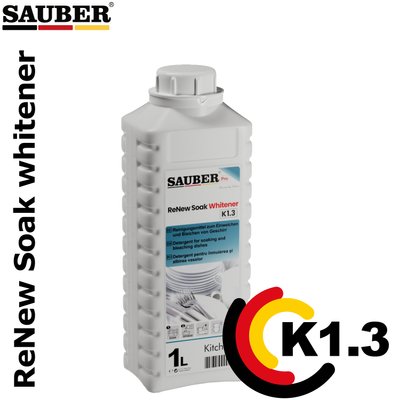 K1.3 - ReNew Soak whitener - înmuierea și albirea vaselor 1L SBR1LA6K13 fotografie