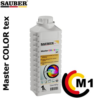 M1 - Жидкий порошок для цветных вещей - Master ColorTex - 1л M1 фото