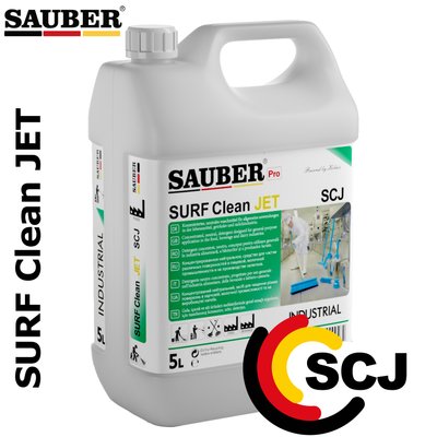 SCJ - SURF Clean JET - curățarea suprafețelor și echipamentelor din industria alimentară 5L SBR5LA2SCJ fotografie