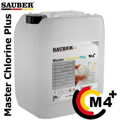 M4+ - Отбеливатель - Master Chlorine Plus -  20л SBR20LA1M4 фото