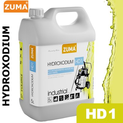 HD1 - Cleaning surfaces and equipment in the food industry - HYDROXODIUM - 5L HD1 photo