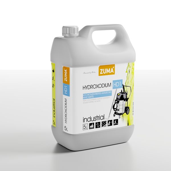 HD1 - Cleaning surfaces and equipment in the food industry - HYDROXODIUM - 5L HD1 photo
