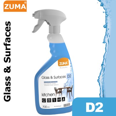 D2 - Detergent universal pentru toate suprafețele - Glass & Surfaces - 700ml ZM07MLA6D2 fotografie