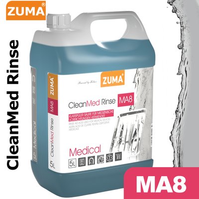 MA8 CleanMed Rinse - clătirea și curățarea instrumentelor medicale - 5L ZM5LA2MA8 fotografie