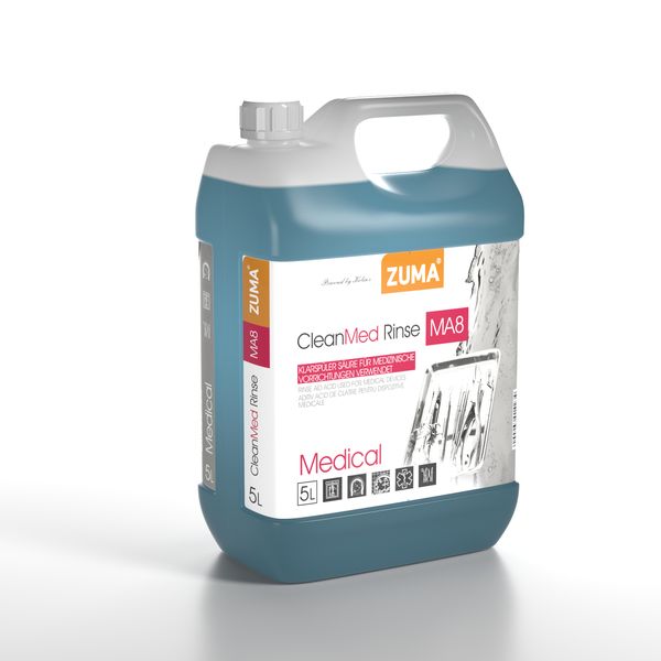 MA8 CleanMed Rinse - clătirea și curățarea instrumentelor medicale - 5L ZM5LA2MA8 fotografie