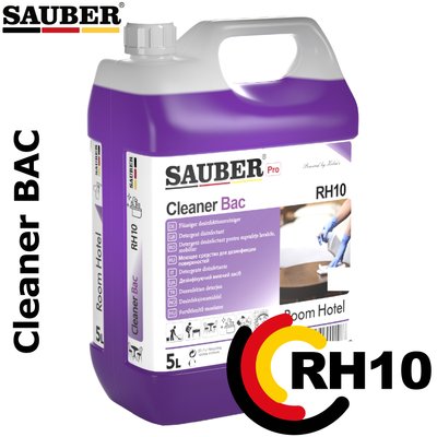 RH10 Cleaner Bac - детергент с дезинфицирующим свойством 5л SBR5LA2RH10 фото