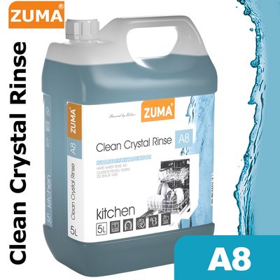 A8 Clean Crystal - agent de clătire pentru mașina de spălat vase 5L ZM5LA2A8 fotografie