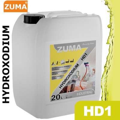 HD1 - Cleaning surfaces and equipment in the food industry - HYDROXODIUM - 20L ZM20LA1HD1 photo