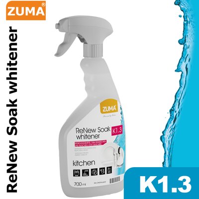K1.3 - Замачивания и отбеливания посуды - ReNew Soak whitener - 700мл ZM07MLA6K13 фото