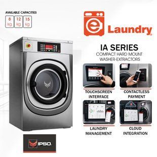 COMPACT - HARDMOUNT WASHER-EXTRACTORS - IA IA-SQ-SMALL photo
