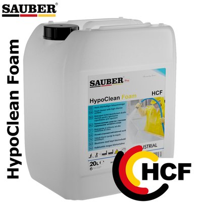 HCF - Cleaning surfaces and equipment in the food industry - HypoClean Foam - 20L SBR20LA1HCF photo