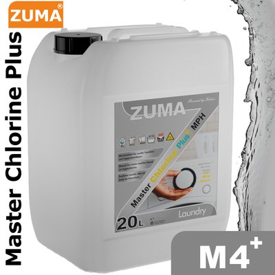 M4+ - Отбеливатель - Master Chlorine Plus -  20л ZM20LA1M4 фото