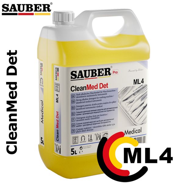 ML4 - Spalarea/dezinfectia instrumentelor medicale - CleanMed Det - 5L ML4 fotografie