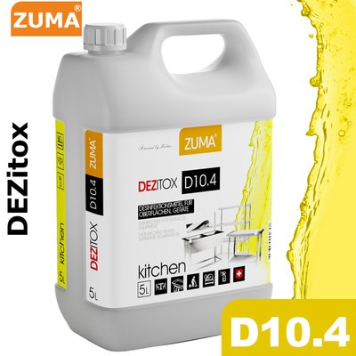 D10.4 DEZitox  - дезинфицирующее средство -5л ZM5LA2D104 фото