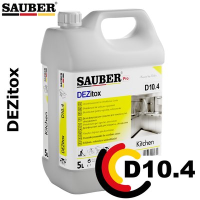 D10.4 DEZitox - дезинфицирующее средство -5л SBR5LA2D104 фото